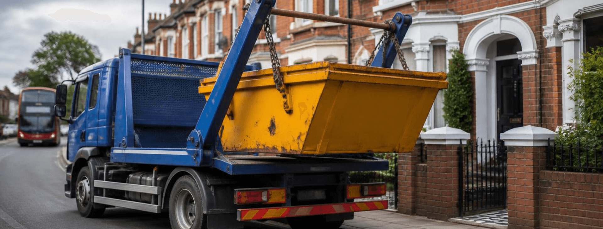 Skip hire delivery in Paddington