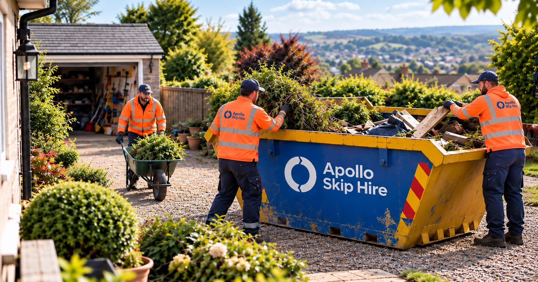 Apollo Skip Hire serving London boroughs and towns